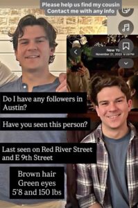 Read more about the article David Shay Austin,TX Missing ,Family seek help locating 30yrs Man